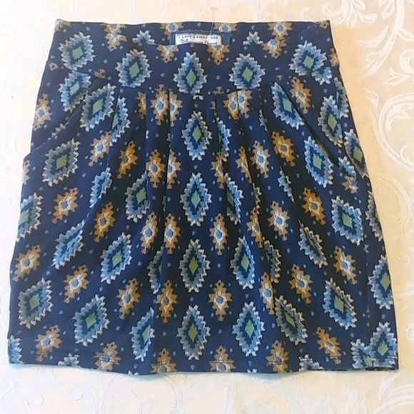 I Love H.Eighty One Dresses & Skirts - I Love H. Eighty One Aztec Southwest Mini Skirt